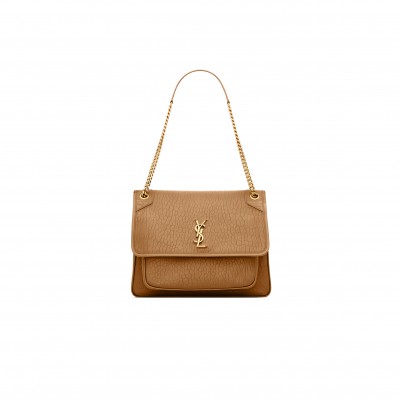 YSL NIKI LARGE IN GRAINED LAMBSKIN 803777AACYT2760 (32*23*9cm)